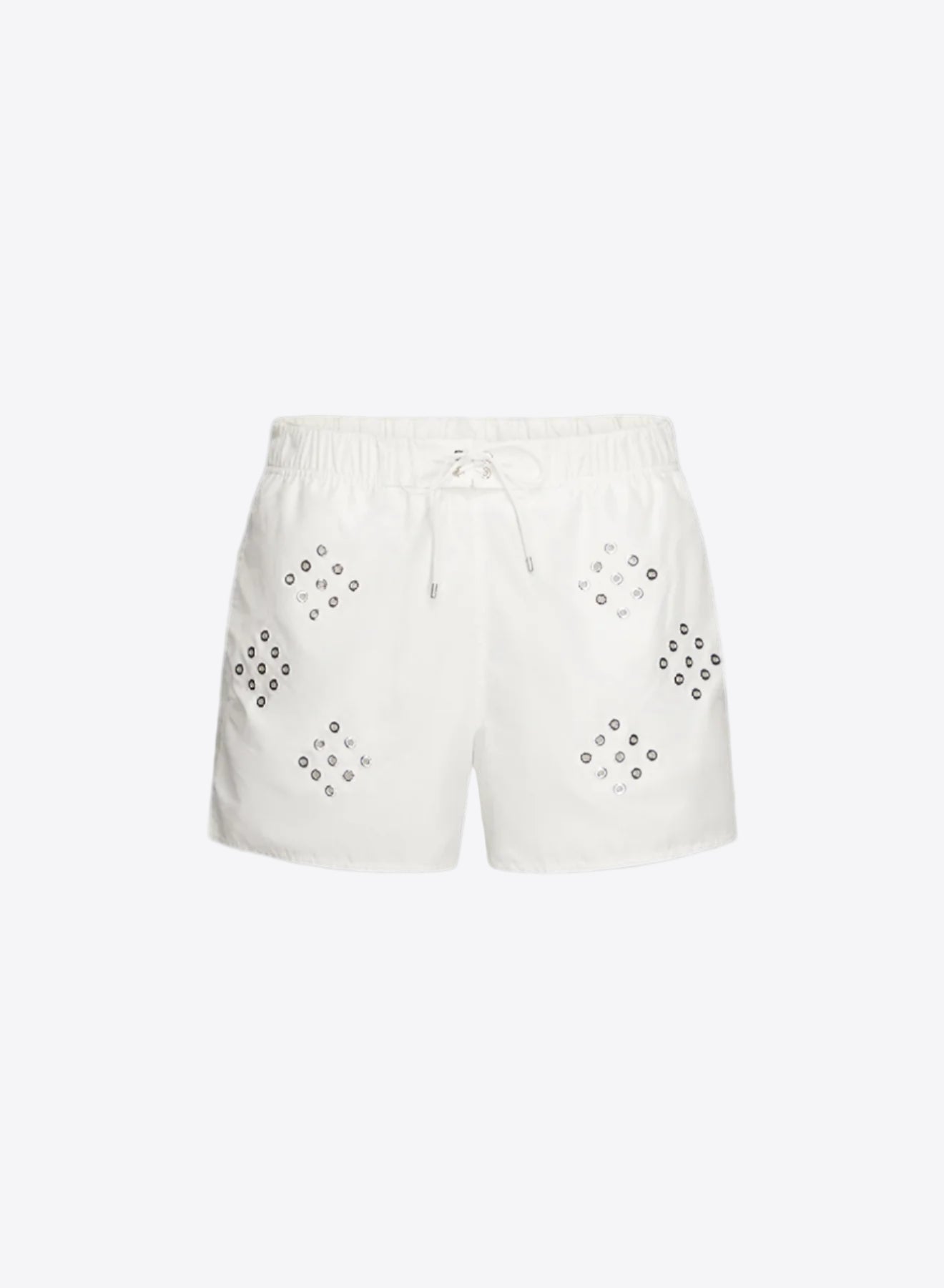 Diamond Eyelet Swim Shorts
