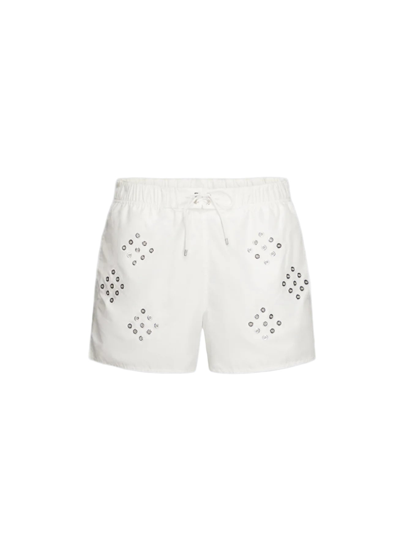 Diamond Eyelet Swim Shorts