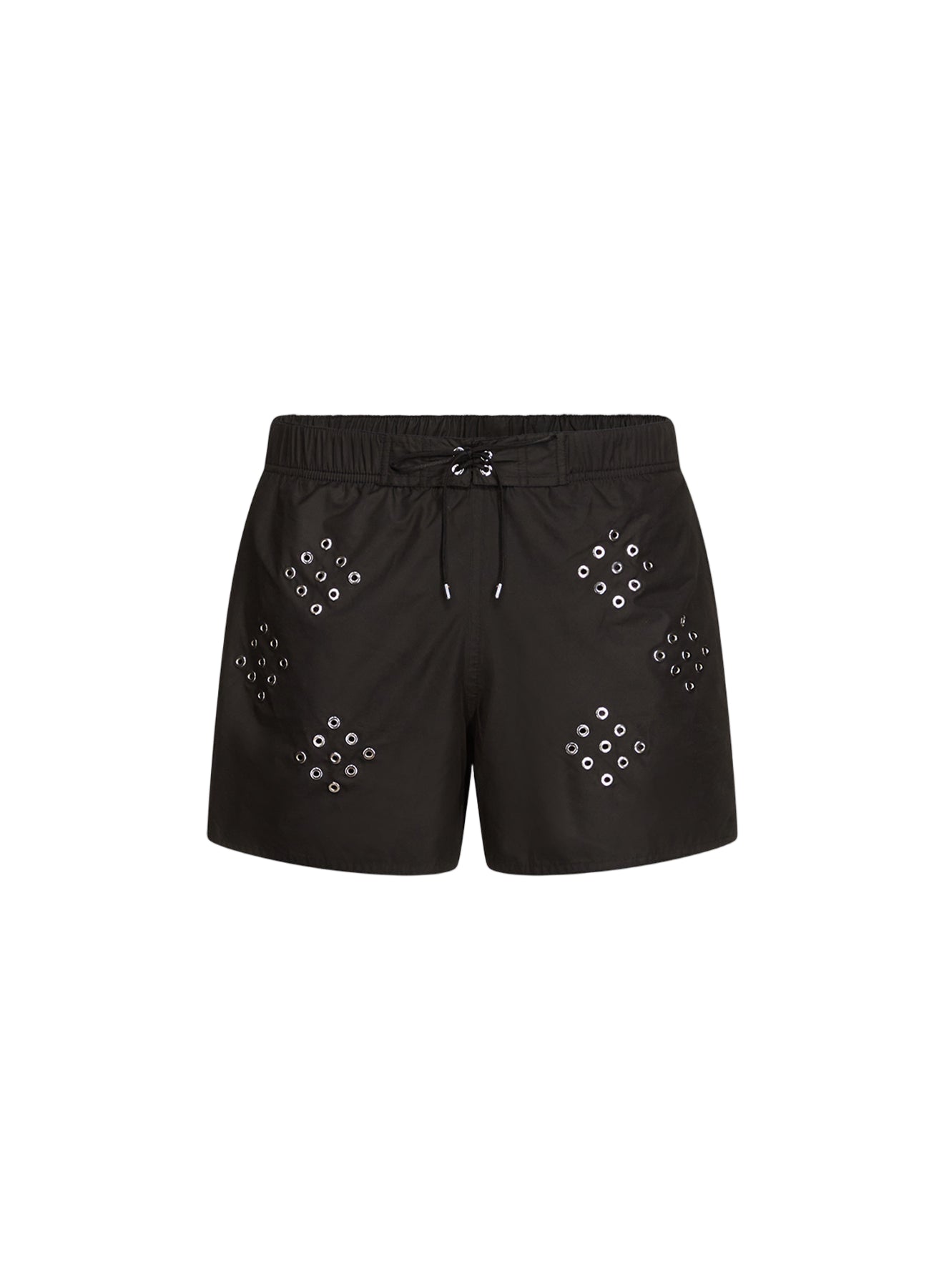 Diamond Eyelet Swim Shorts