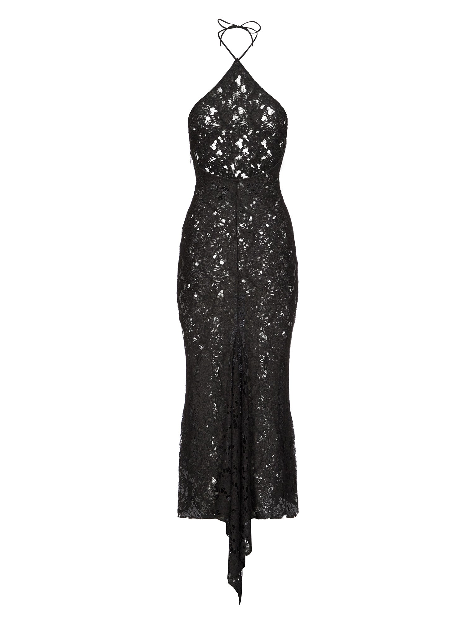 Anthonia Midi Dress in Lace