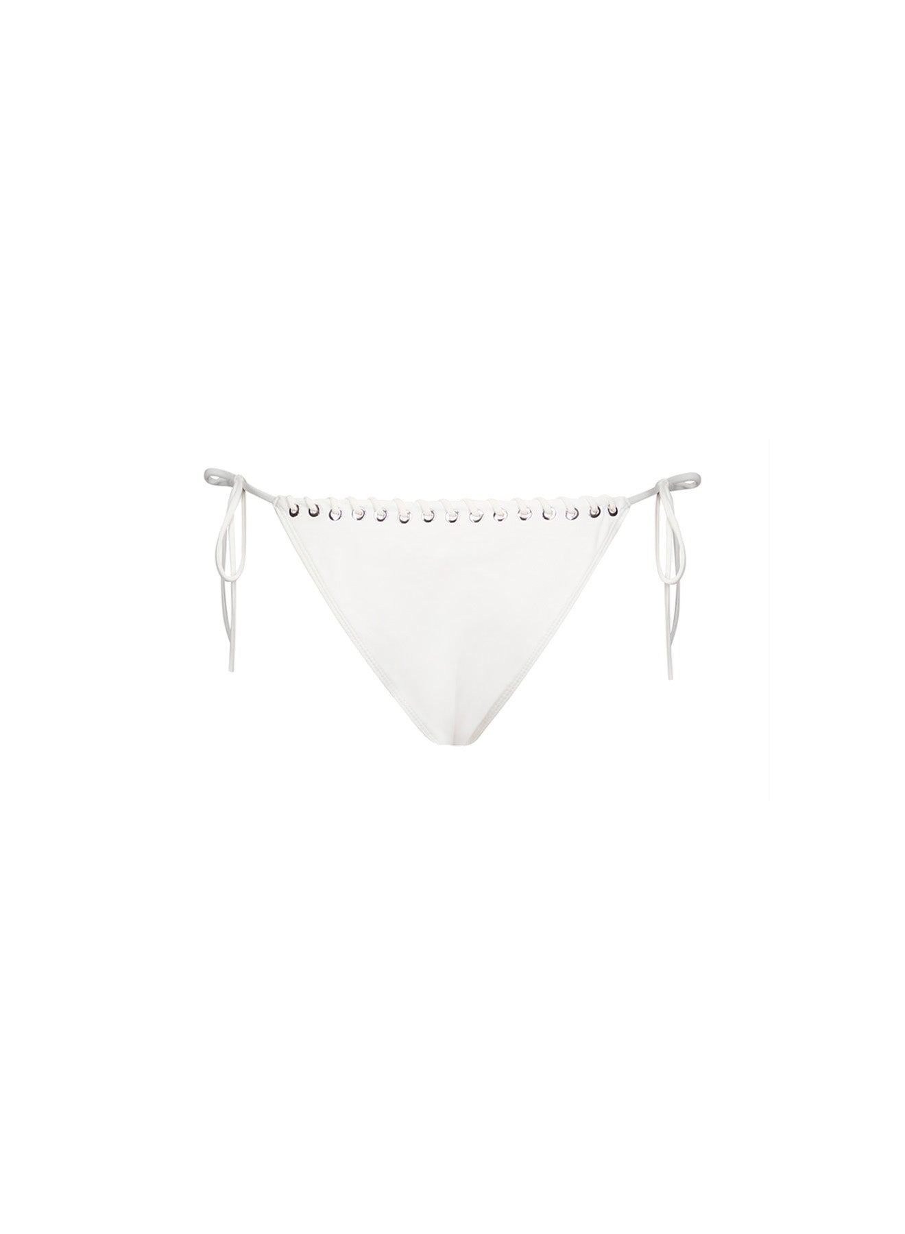 Lace-Up Bikini Bottom