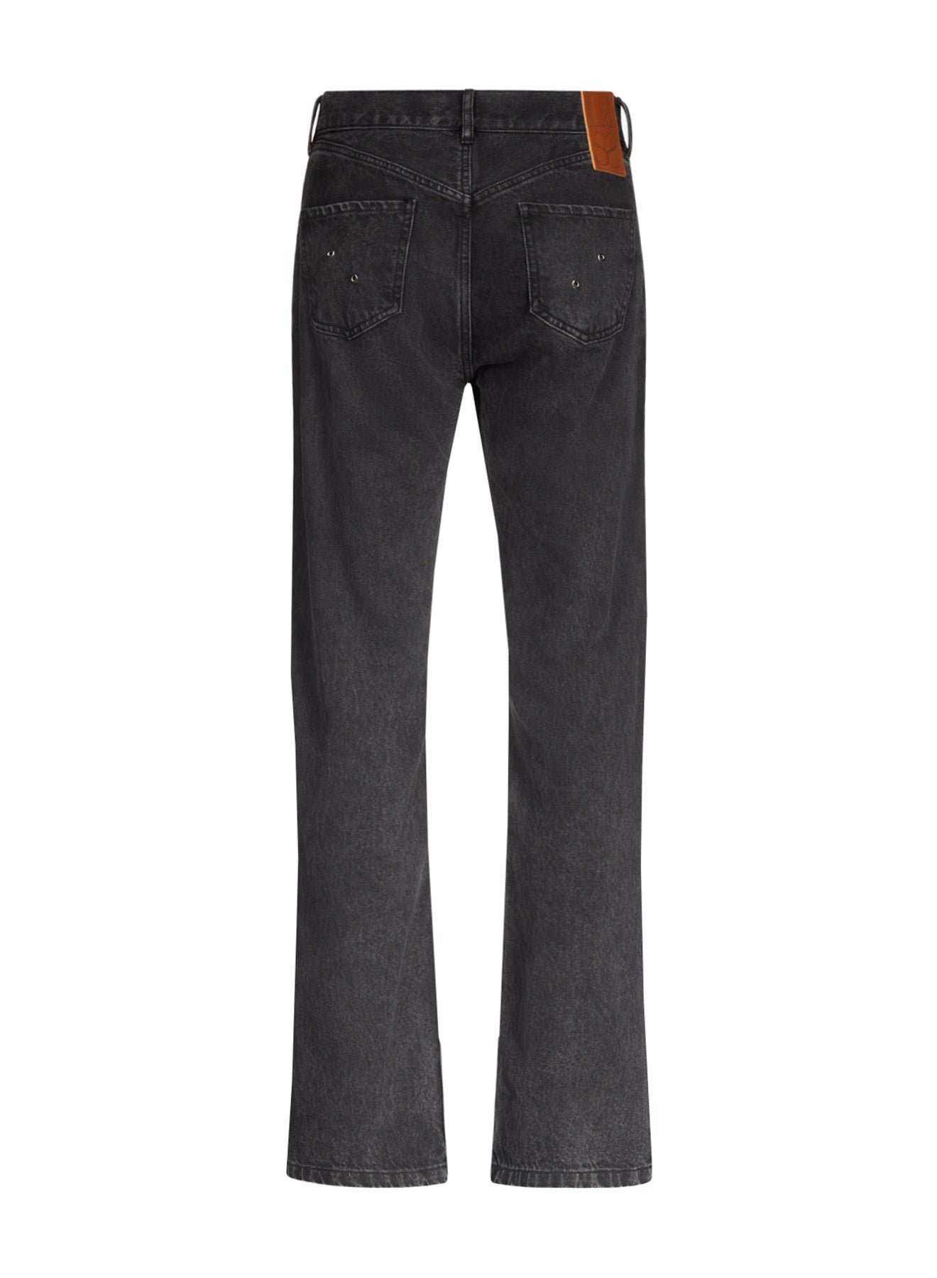 Diamond Eyelet Jeans in Denim