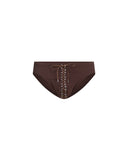 Signature Swim Briefs (Brown)