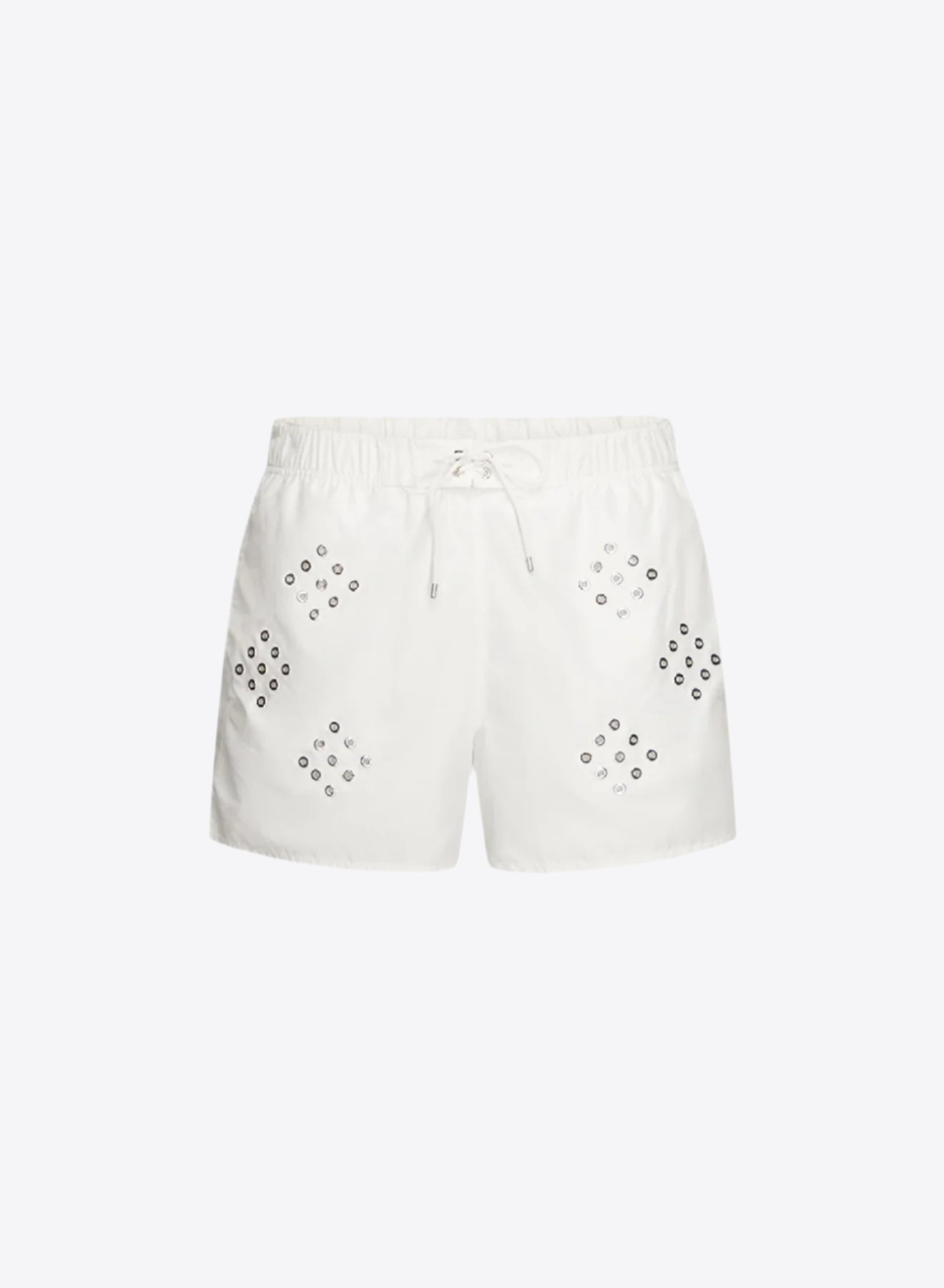 Diamond Eyelet Swim Shorts
