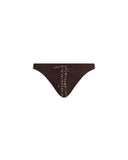 Signature Swim Thong (Brown)