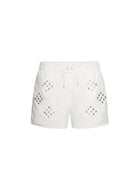 Diamond Eyelet Swim Shorts