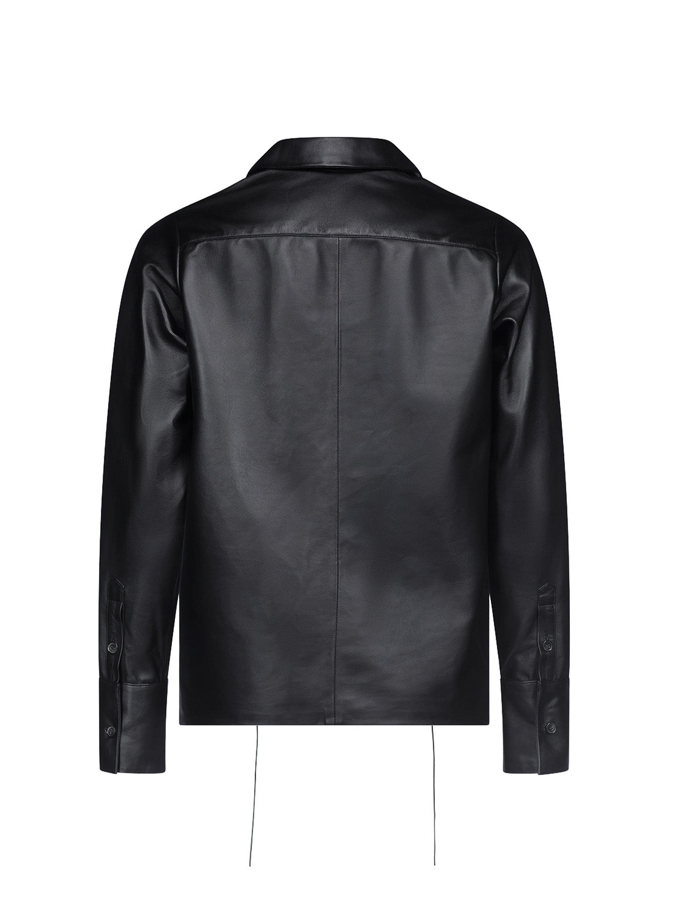 Alan Shirt in Leather