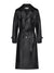 Amanda Trench Coat in Leather