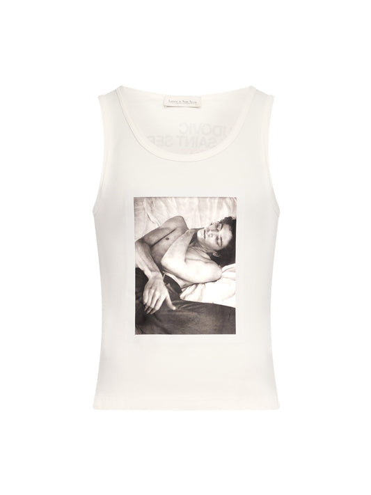 Self Portrait Print Tank Top