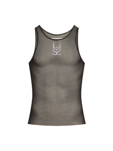 Mesh LdSS Crystal Tank Top