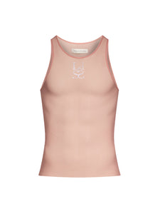 Mesh LdSS Crystal Tank Top