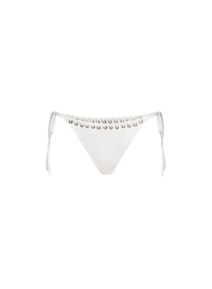 Lace-Up Bikini Bottom