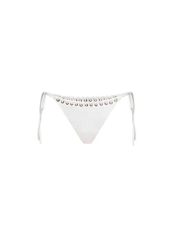 Lace-Up Bikini Bottom