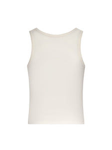 Embroidered Tank Top in Cotton