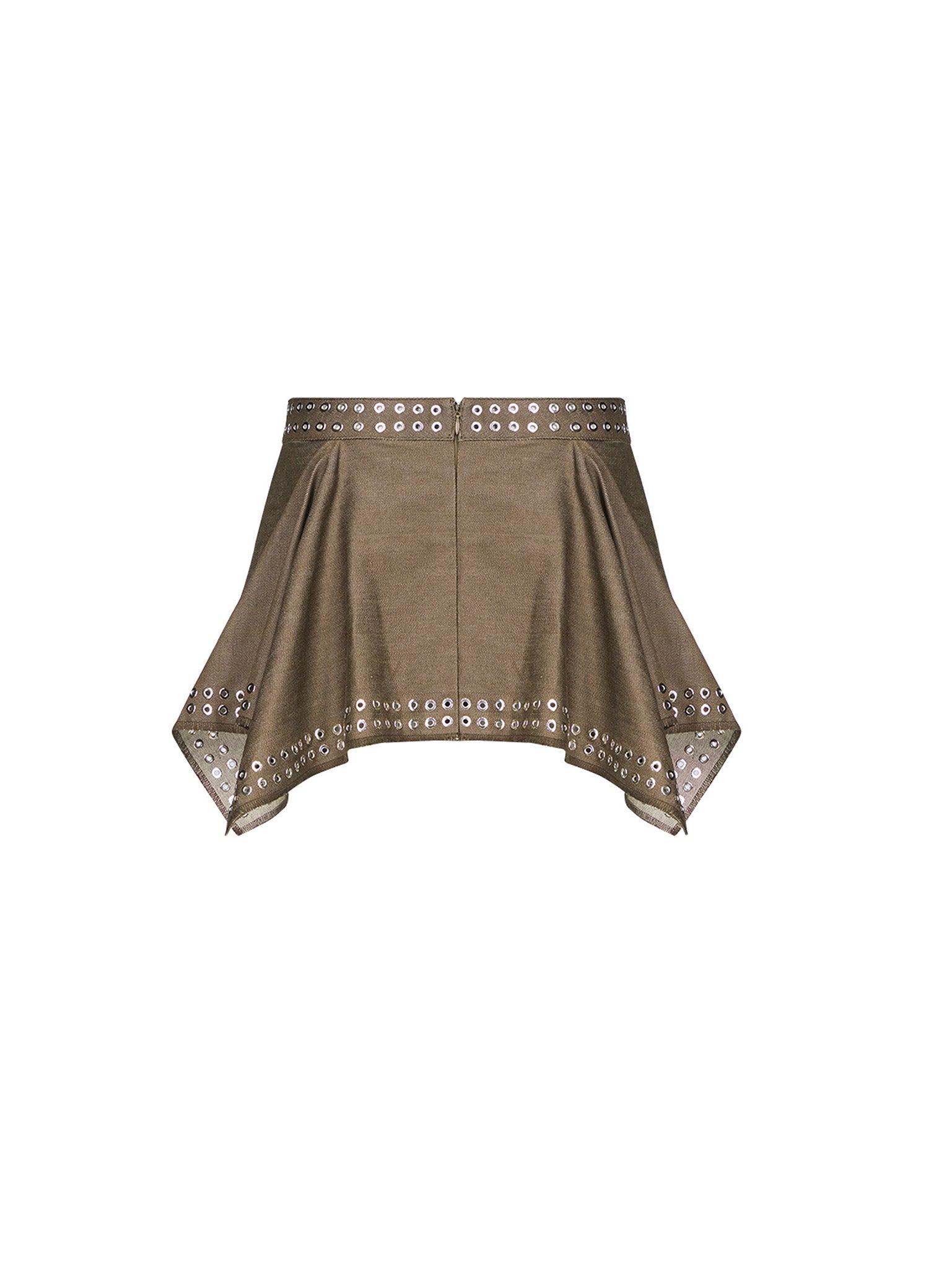 Ice Skating Mini Skirt in Denim