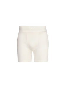 Embroidered Cyclist Shorts in Cotton