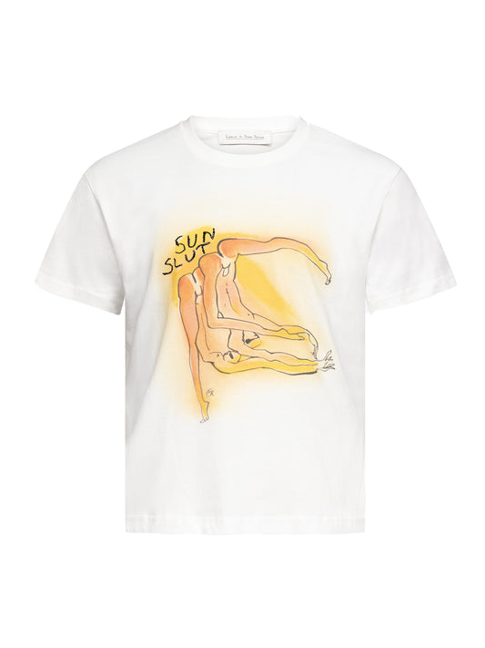 Sun Slut Artwork T-Shirt in Cotton