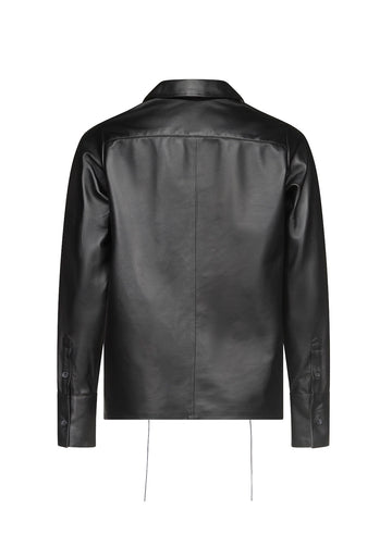 Alan Shirt in Leather