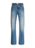 Diamond Eyelet Jeans in Denim