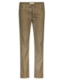 Lace-Up Jeans in Denim (Brown)