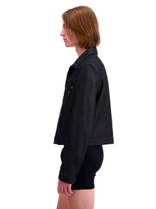 Anthracite Buttoned Jacket