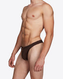 Signature Swim Thong (Brown)