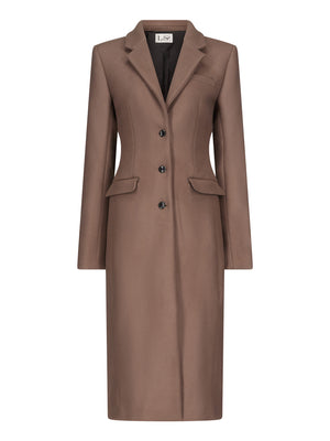 Fitted Coat in Wool