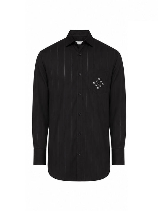 Oversized Eyelet Shirt