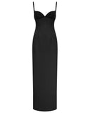 Isabella Dress in Wool (Black)