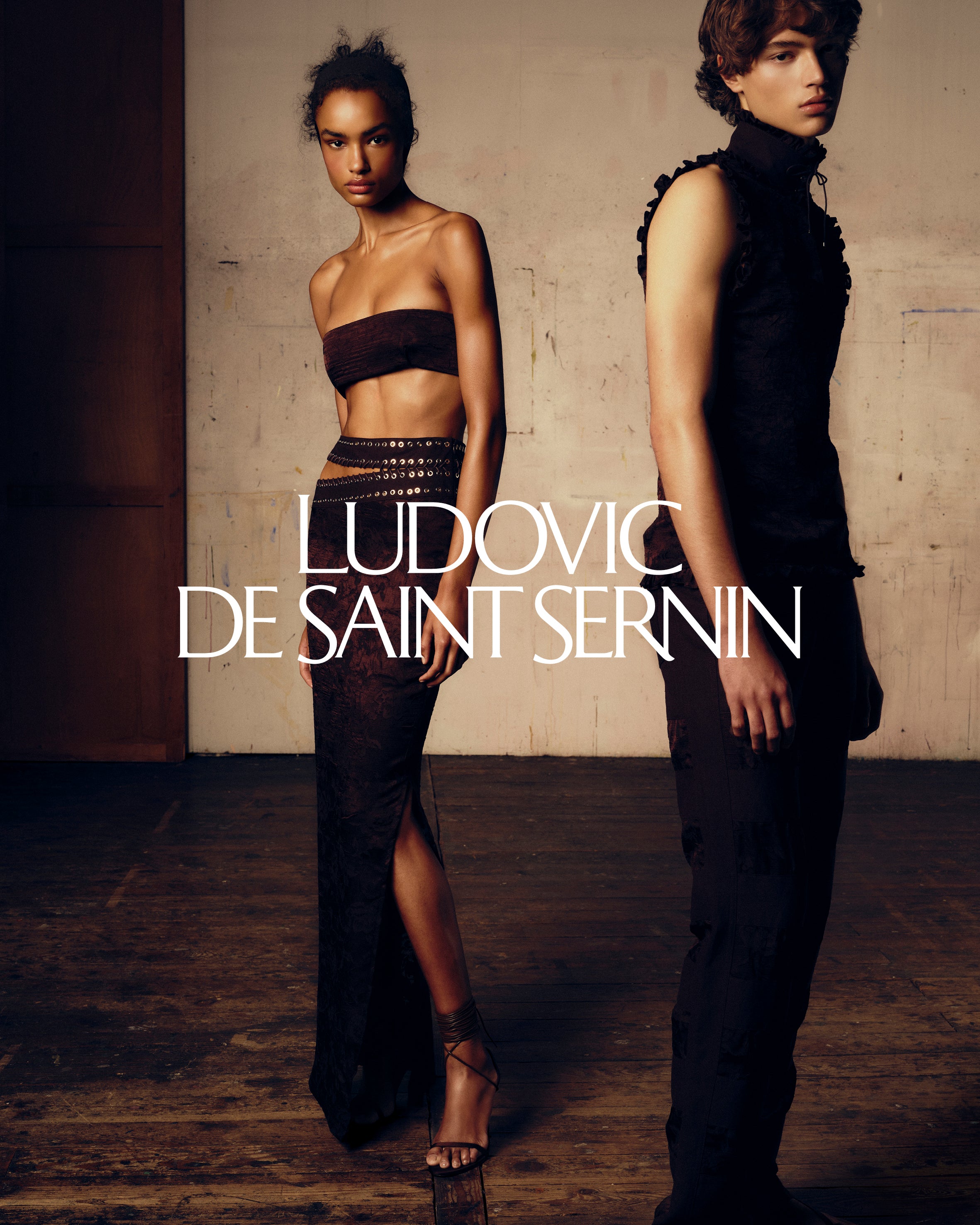 ludovic de saint sernin halter dress LUDOVIC DE SAINT SERNIN