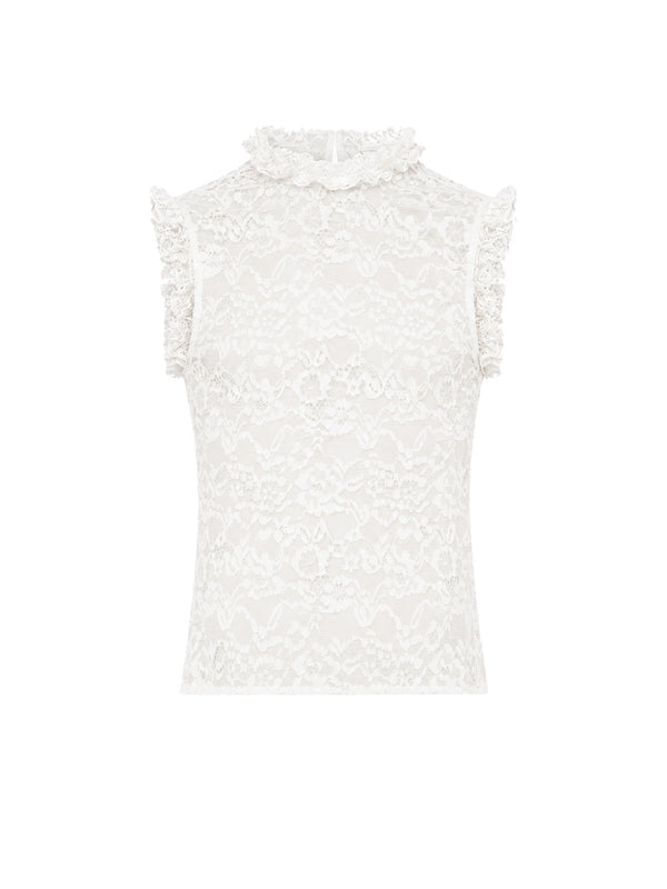Maybel Top in Lace