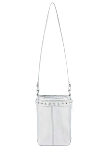 The Cleavage Crossbody Bag in Mirror Leather