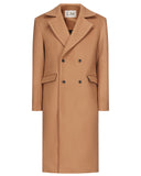 Oversized Coat in Wool (Camel)