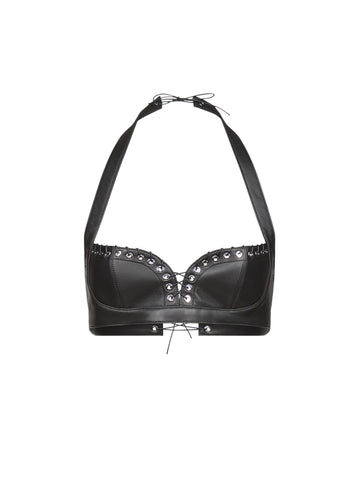 Robin Bra in Leather