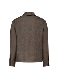 Laced Alan Shirt in Linen