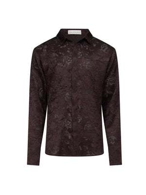 Slim Shirt in Devoré