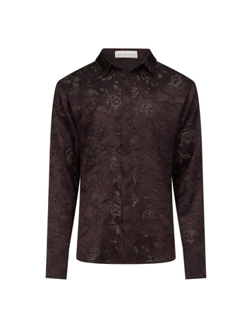 Slim Shirt in Devoré