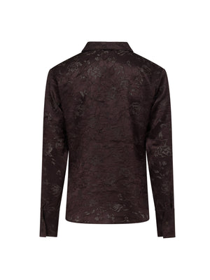 Slim Shirt in Devoré