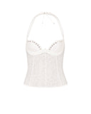 Lilo Top in Lace (White)