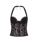 Lilo Top in Lace (Black )