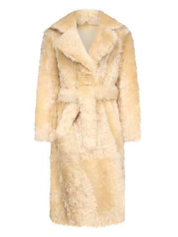 Coat in Shearling