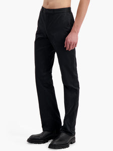 Black Taffeta Suit Pants