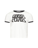 Queer Power T-Shirt in Cotton (White)