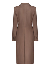 Fitted Coat in Wool