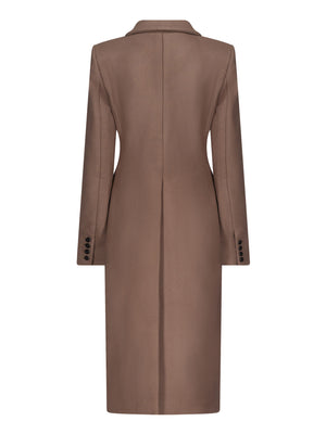 Fitted Coat in Wool