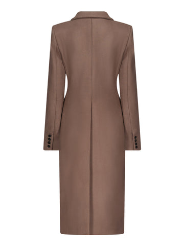 Fitted Coat in Wool
