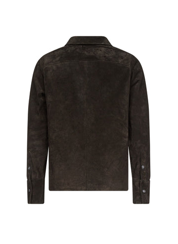 Alan Shirt in Suede