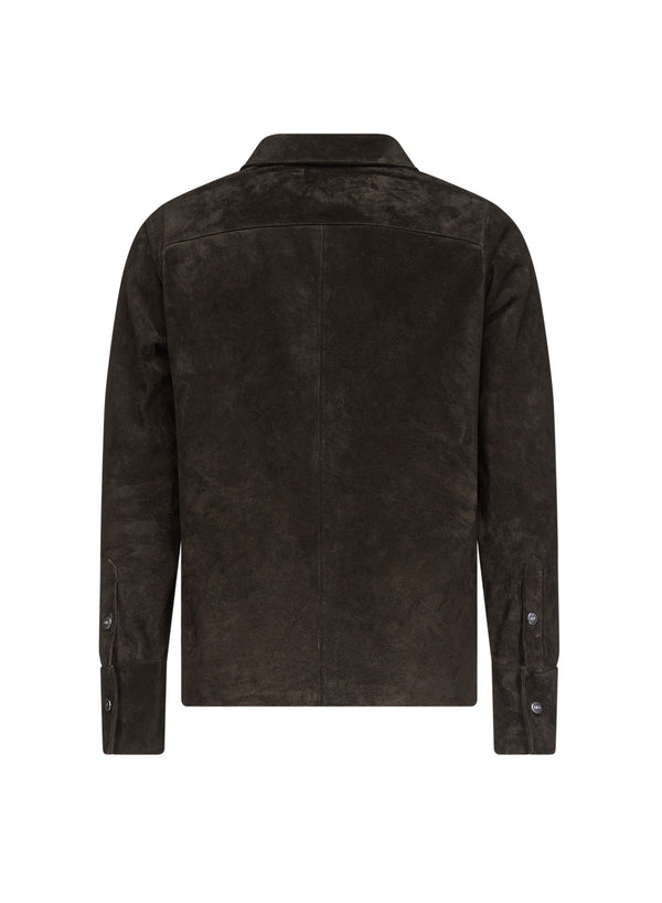 Alan Shirt in Suede