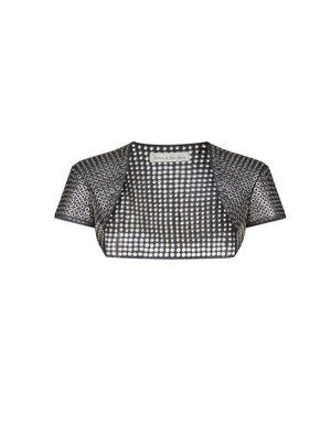 Eyelet Bolero