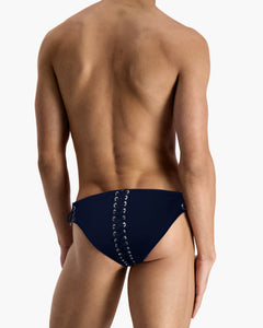 Navy Blue Signature Swim Briefs